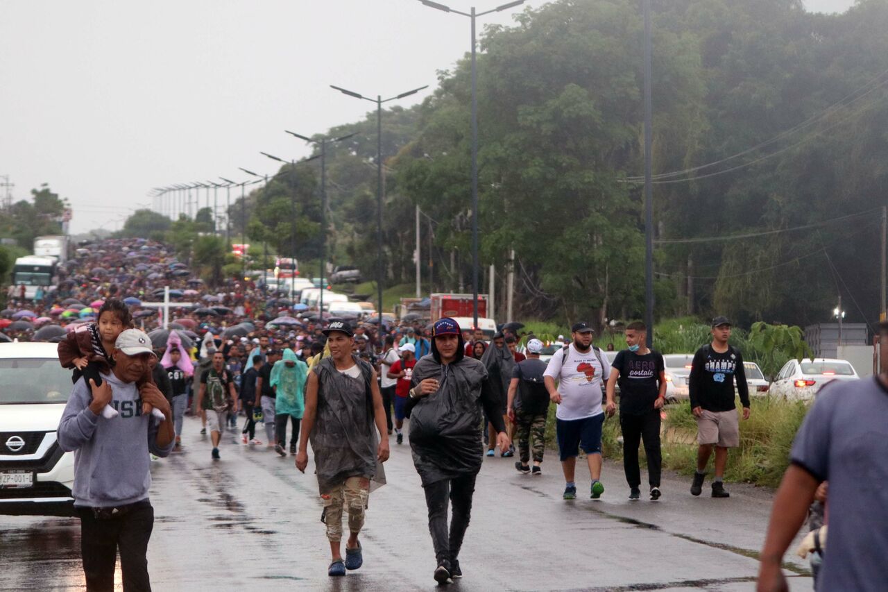 Hay posibilidad de que caravana de migrantes pueda tomar ruta Coahuila: SSP