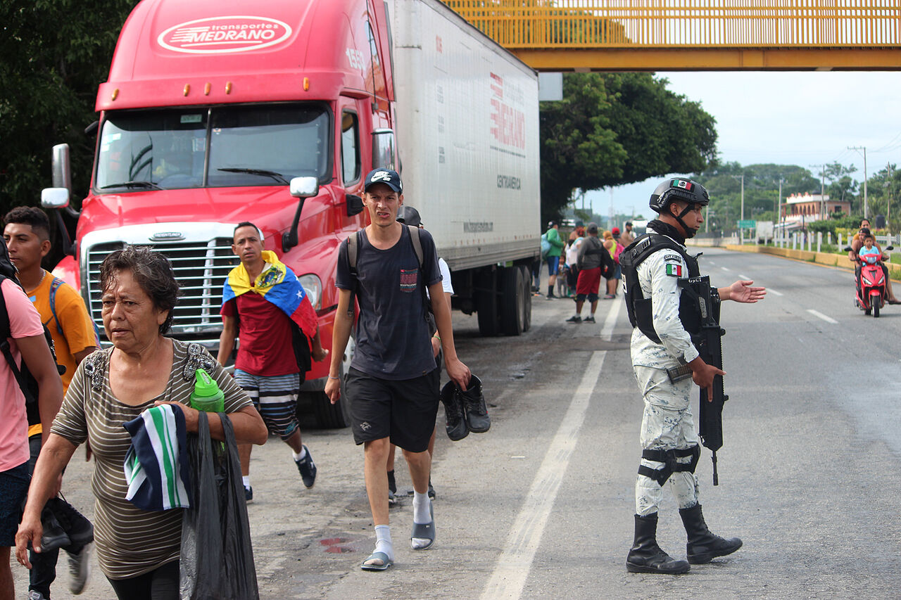 No tenemos un comunicado oficial: Miguel Riquelme sobre caravana de migrantes