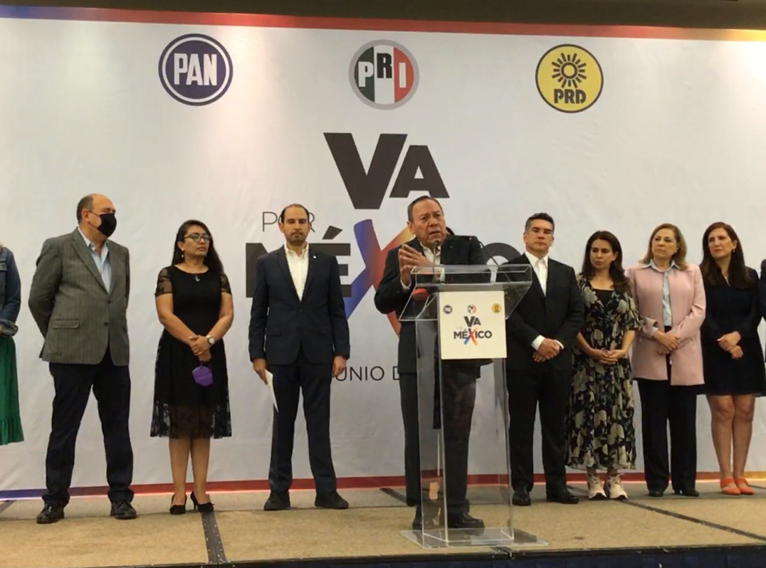 Va por México se mantiene y replanteará estrategia en Coahuila: PRI-PAN-PRD