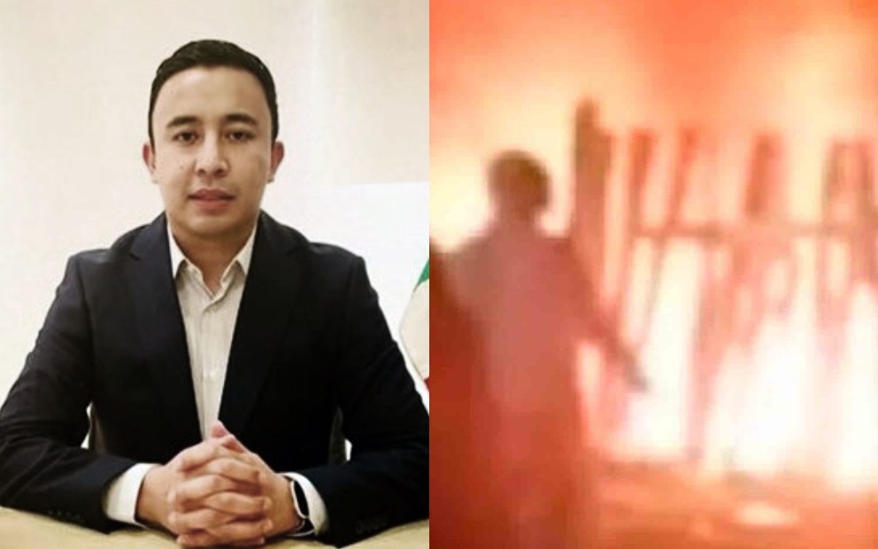 Linchan y queman vivo por 'error' a abogado en Puebla
