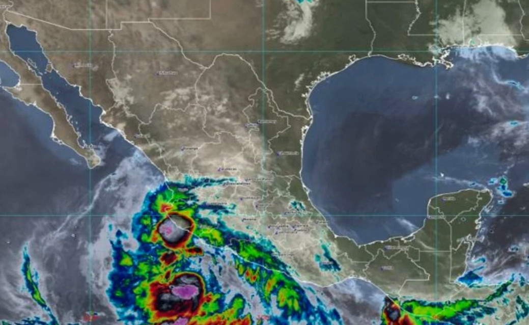 Huracán 'Blas' se mantiene en categoría 1 y ocasionará lluvias en cuatro estados