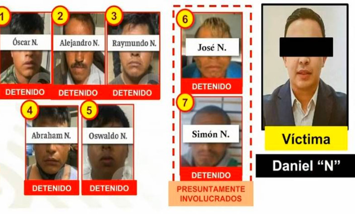 Suman siete los detenidos por linchamiento de Daniel Picazo en Puebla