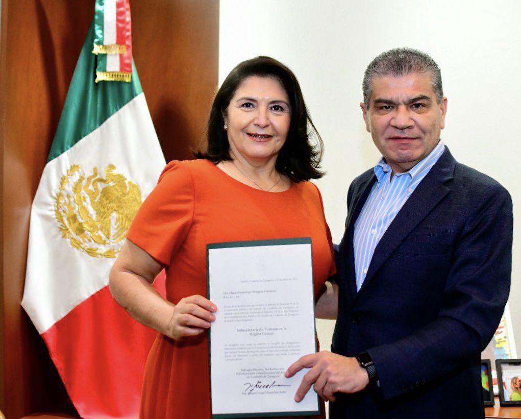 Miguel Riquelme realiza nombramientos en región Centro y Desierto de Coahuila