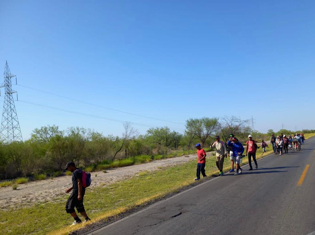 SSP Coahuila asegura que caravana de migrantes se disolvió