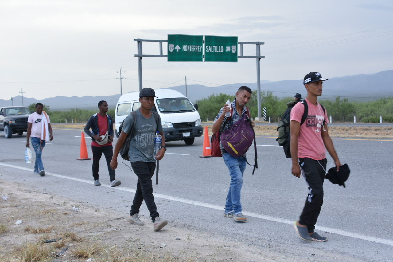 FGE Coahuila pide redistribuir paso de caravanas migrantes por seguridad