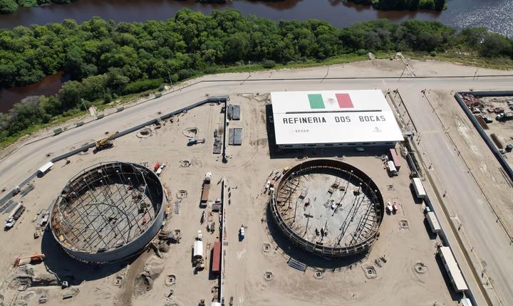 México inaugura refinería de Dos Bocas sin terminar