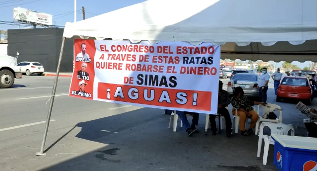 Podrían realizar marcha a Saltillo manifestantes de Simas