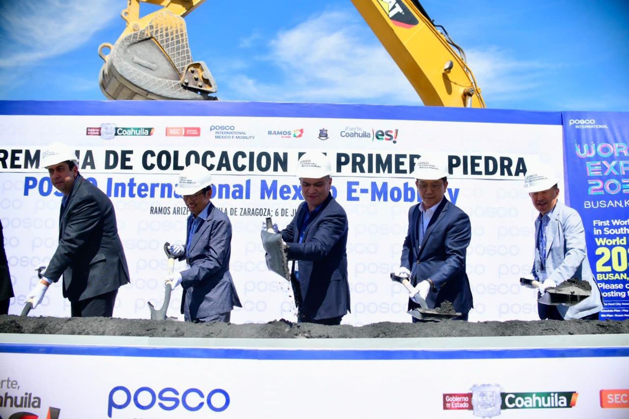 Con inversión de 100 mdd, llega Posco México a Coahuila