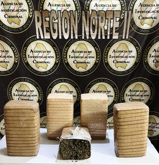 FGE asegura 48 kilos de marihuana durante cateo en domicilio de Acuña