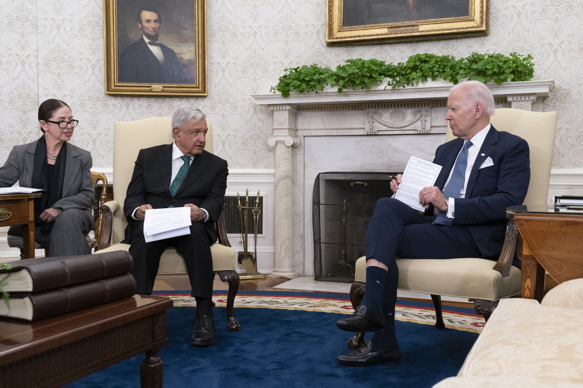 Encuentro con Biden fue benéfico para los pueblos de EUA y México, asegura AMLO