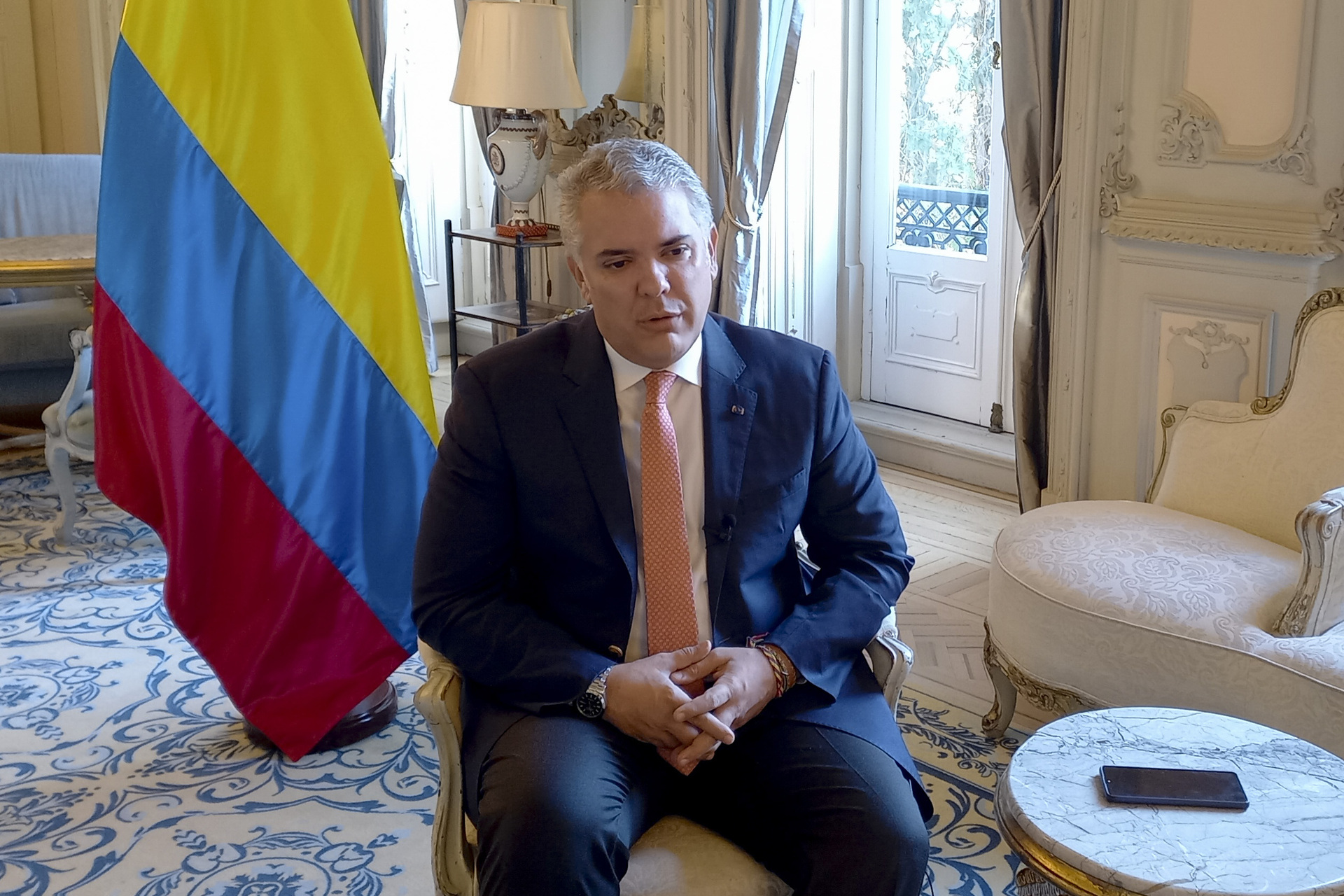 Iván Duque insta a colombianos que sigan trabajando en su país