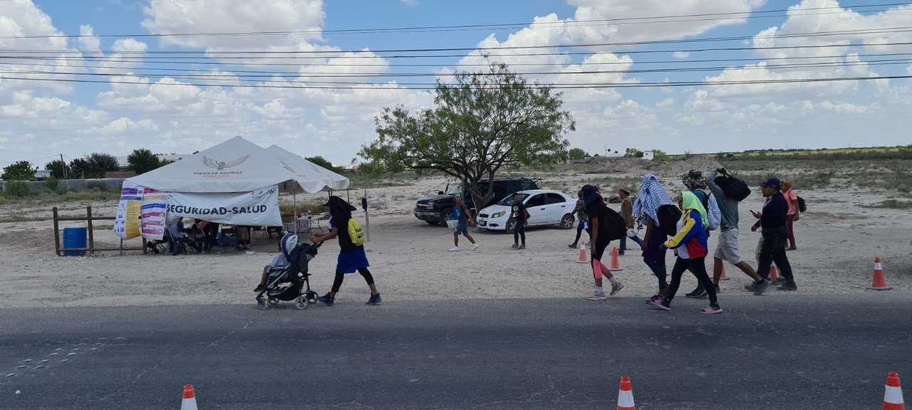 Vigila Protección Civil tránsito de migrantes en Coahuila