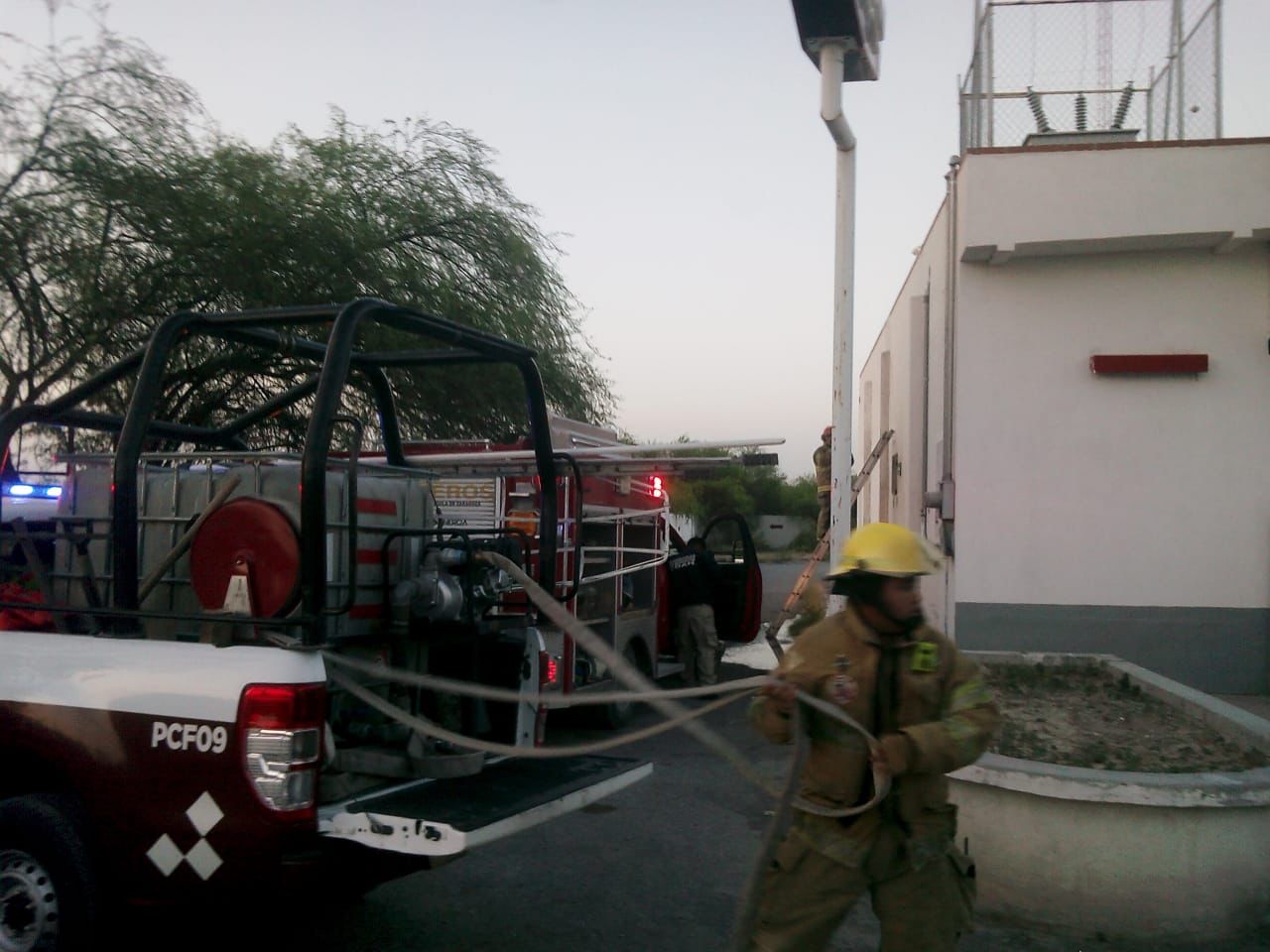 Se incendia depósito en gasolinera en Frontera, Coahuila