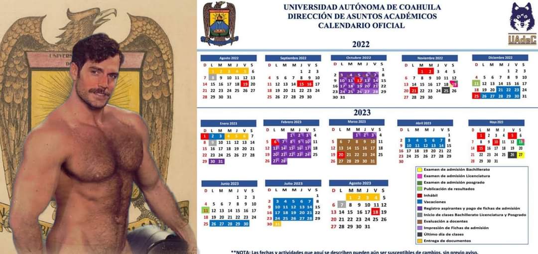 VIRAL: Foto de Henry Cavill semidesnudo protagoniza el calendario de la UAdeC
