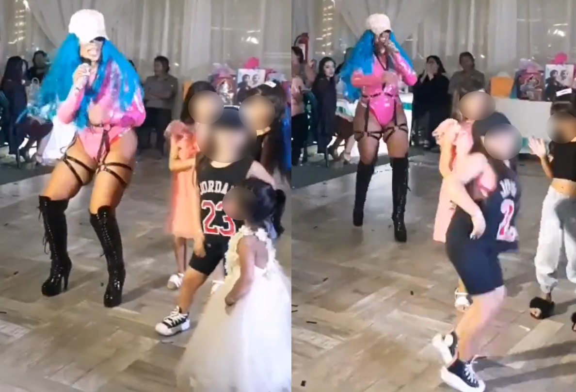 'Karol G' ameniza fiesta infantil donde niñas hacen 'twerking' y desata controversia en redes