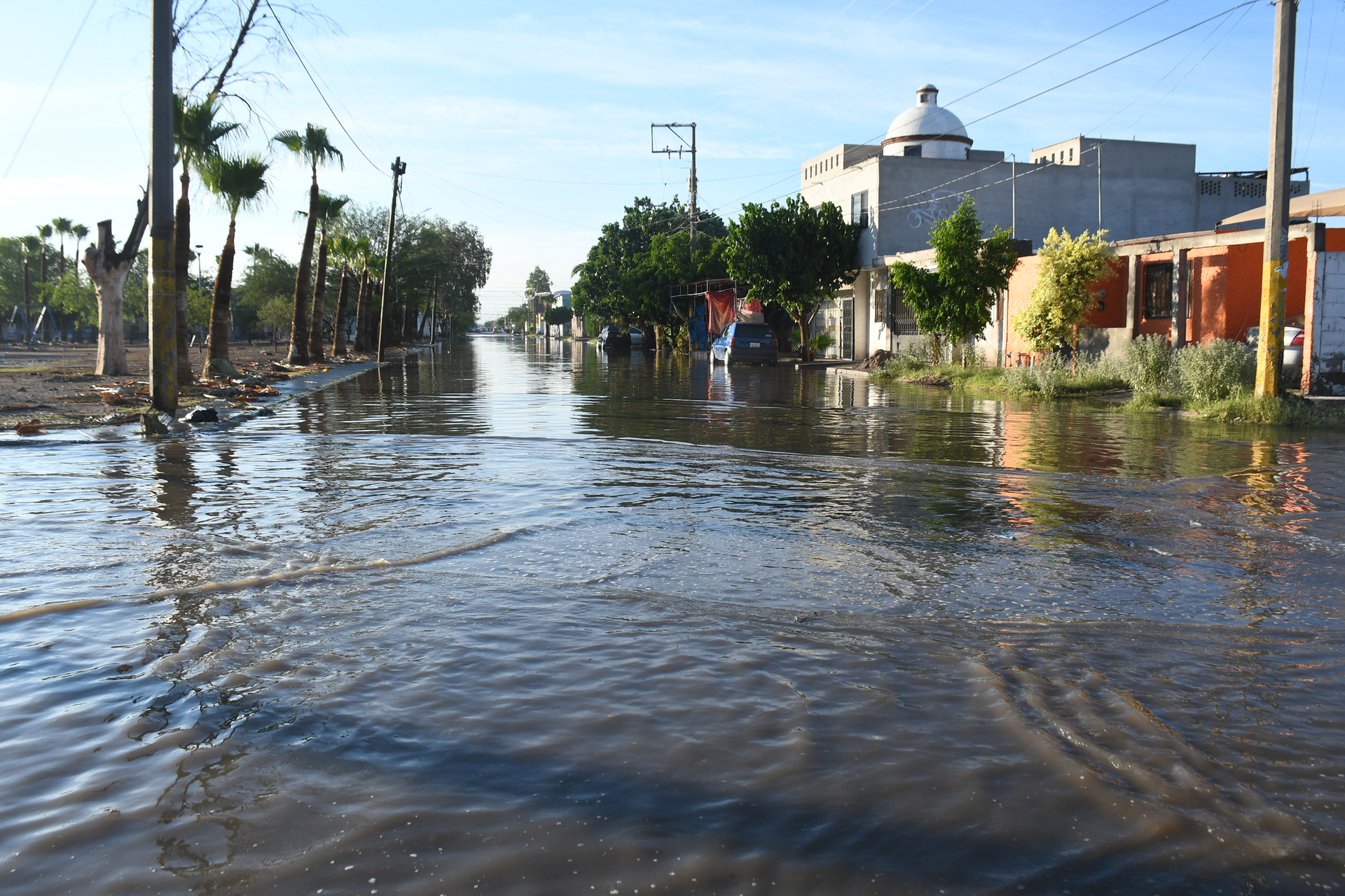 Lluvia deja baja captación en Torreón, no así en la Cuenca Media del Nazas