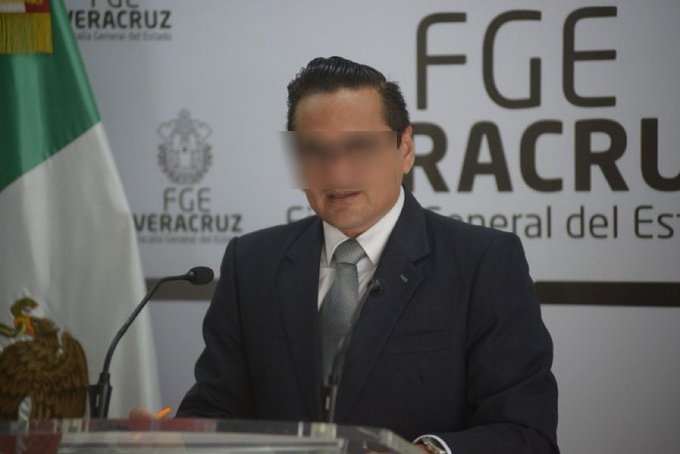 Trasladan a exfiscal de Veracruz a penal del Altiplano