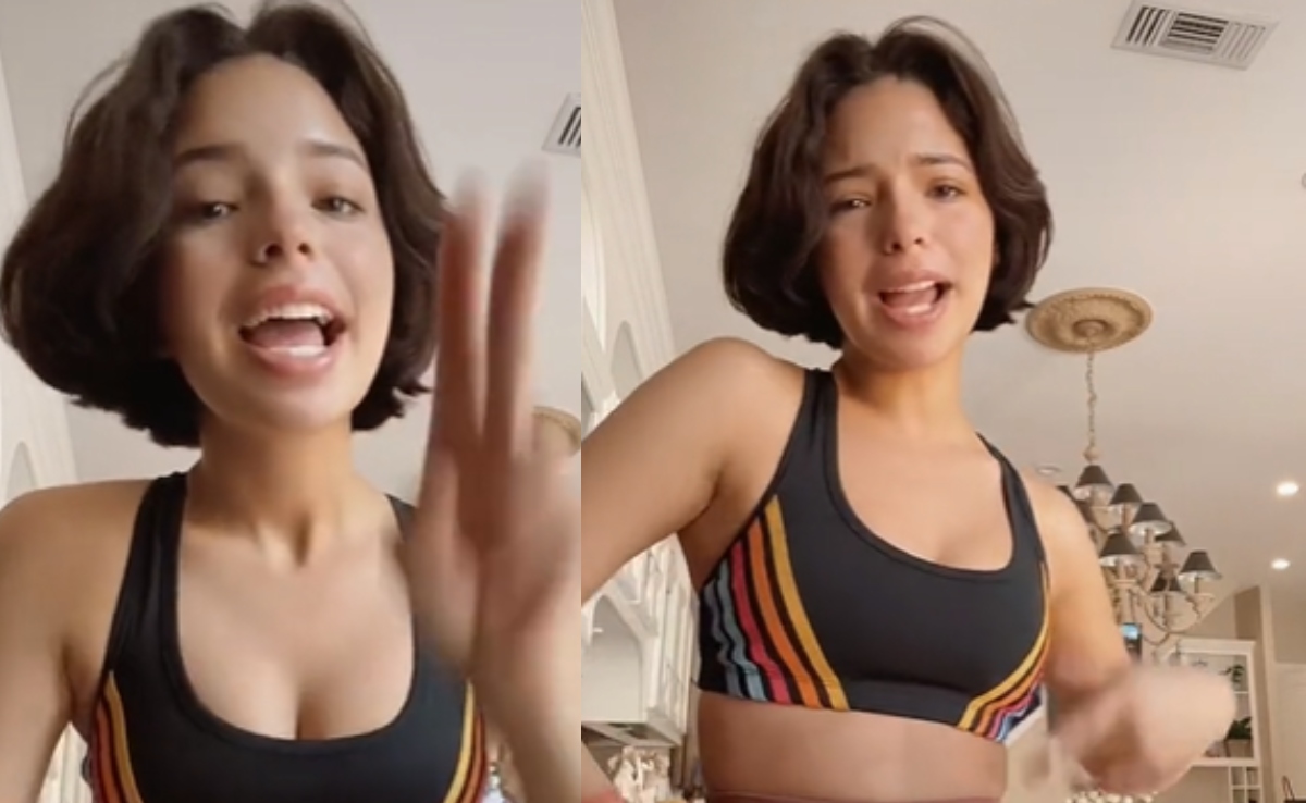 'Hola, angelites', Ángela Aguilar sorprende al usar lenguaje no binario en video de TikTok