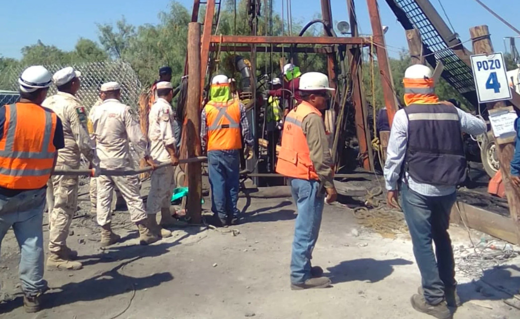Reportan ingreso de equipo de grupo especial de la Sedena al pozo en mina de Sabinas