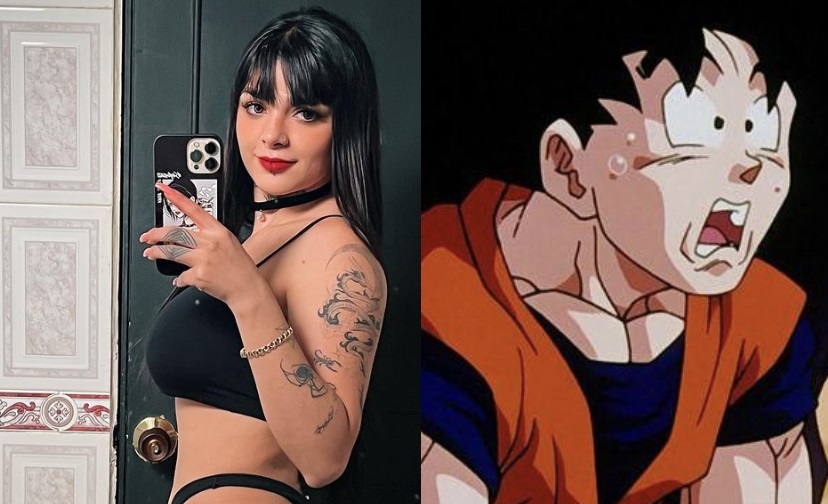 Karely Ruiz se 'transforma' en 'Goku' con diminuto atuendo
