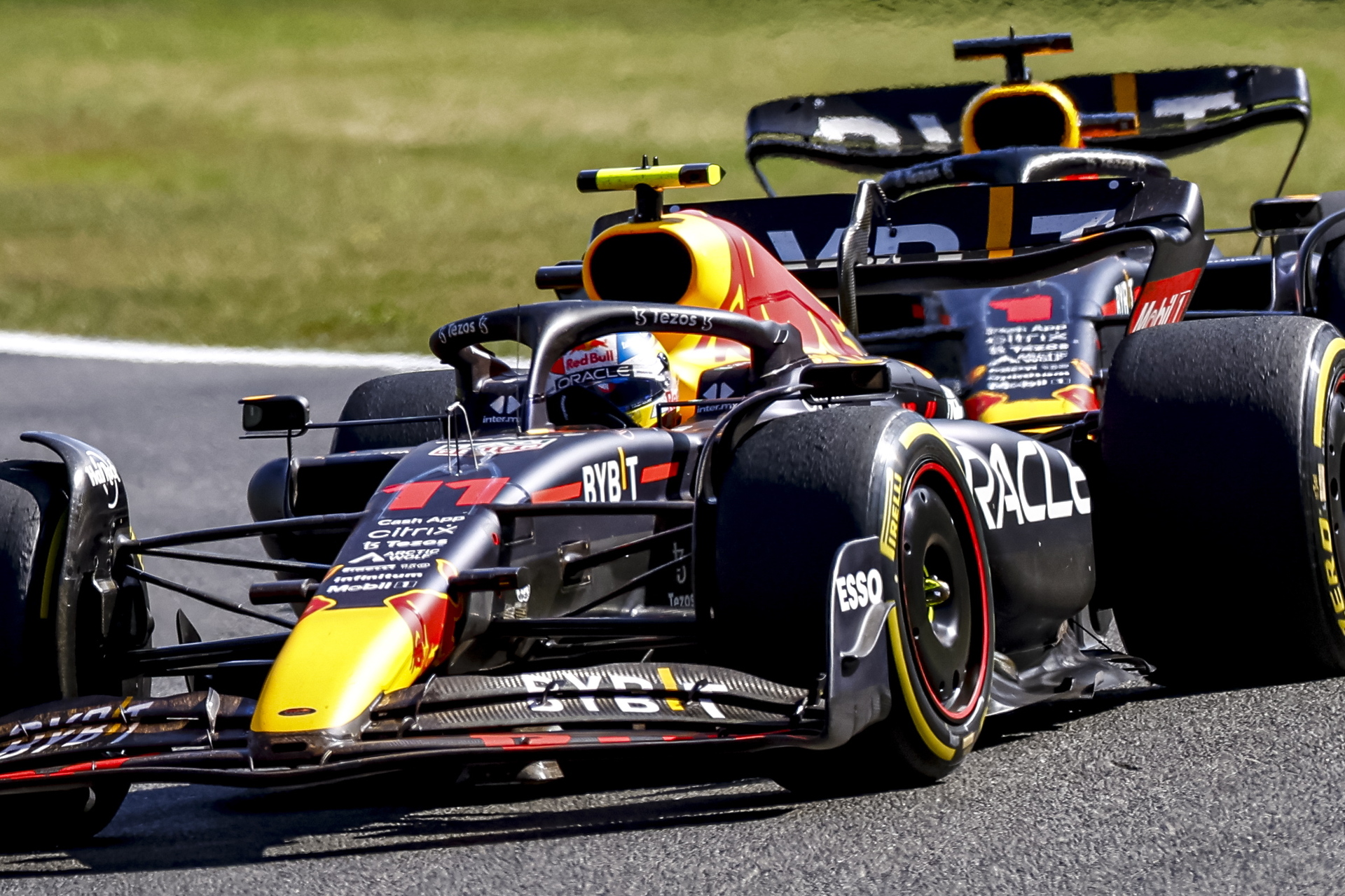 'Checo' Pérez queda en segundo lugar del Gran Premio de Bélgica, Max Verstappen es el triunfador