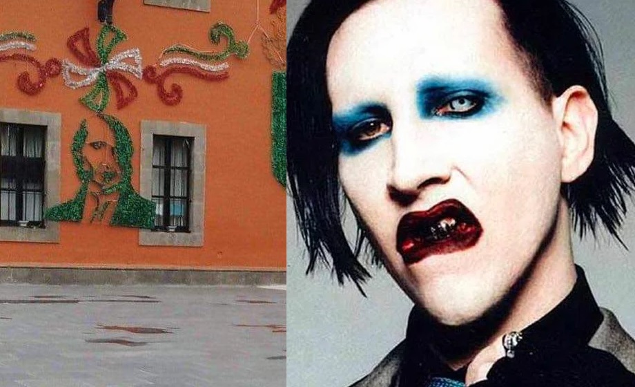 VIRAL: Comparan a Miguel Hidalgo con Marilyn Manson por adorno de Independencia