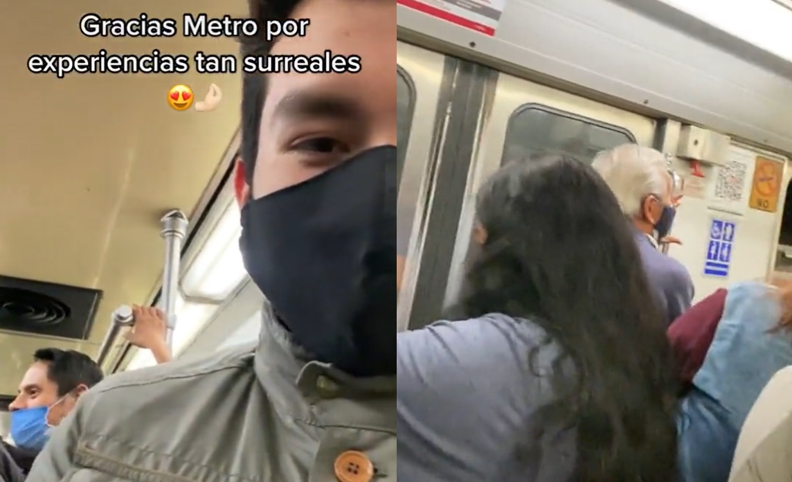 'Chin... su madre Obrador y los p... que le van': Discusión en el Metro se hace viral