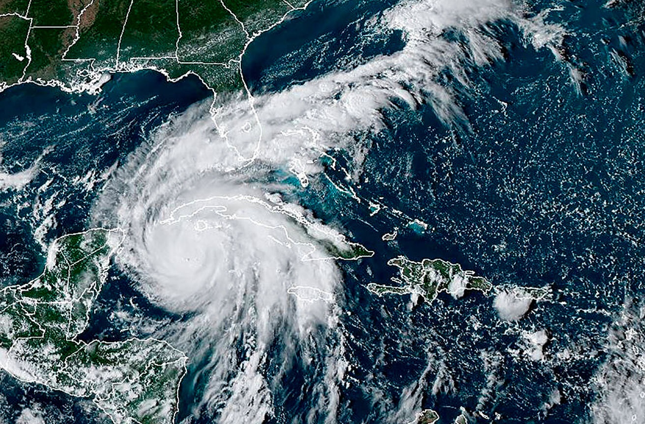 EN VIVO Así es el ojo del peligroso huracán Ian que pone en alerta a