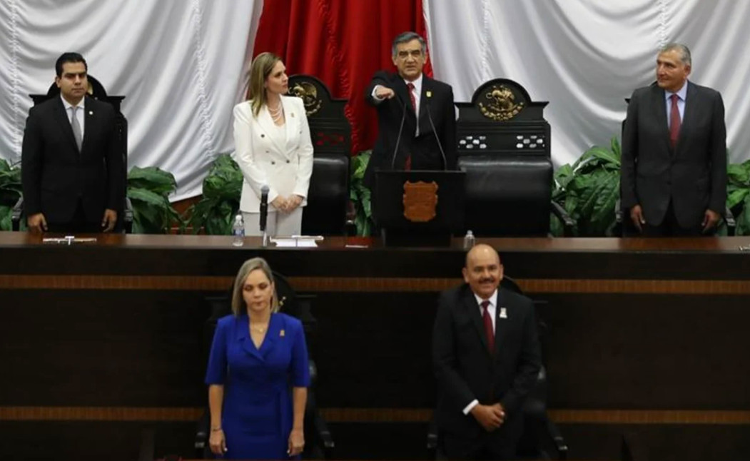 Américo Villarreal rinde protesta como nuevo gobernador de Tamaulipas