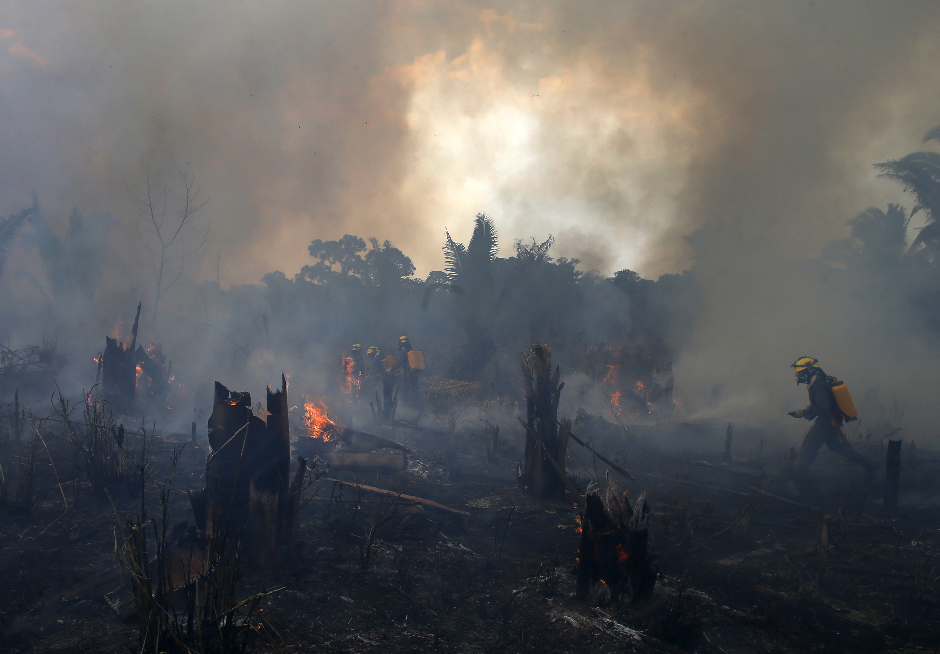 Brasil experimenta los peores incendios forestales en más de diez años