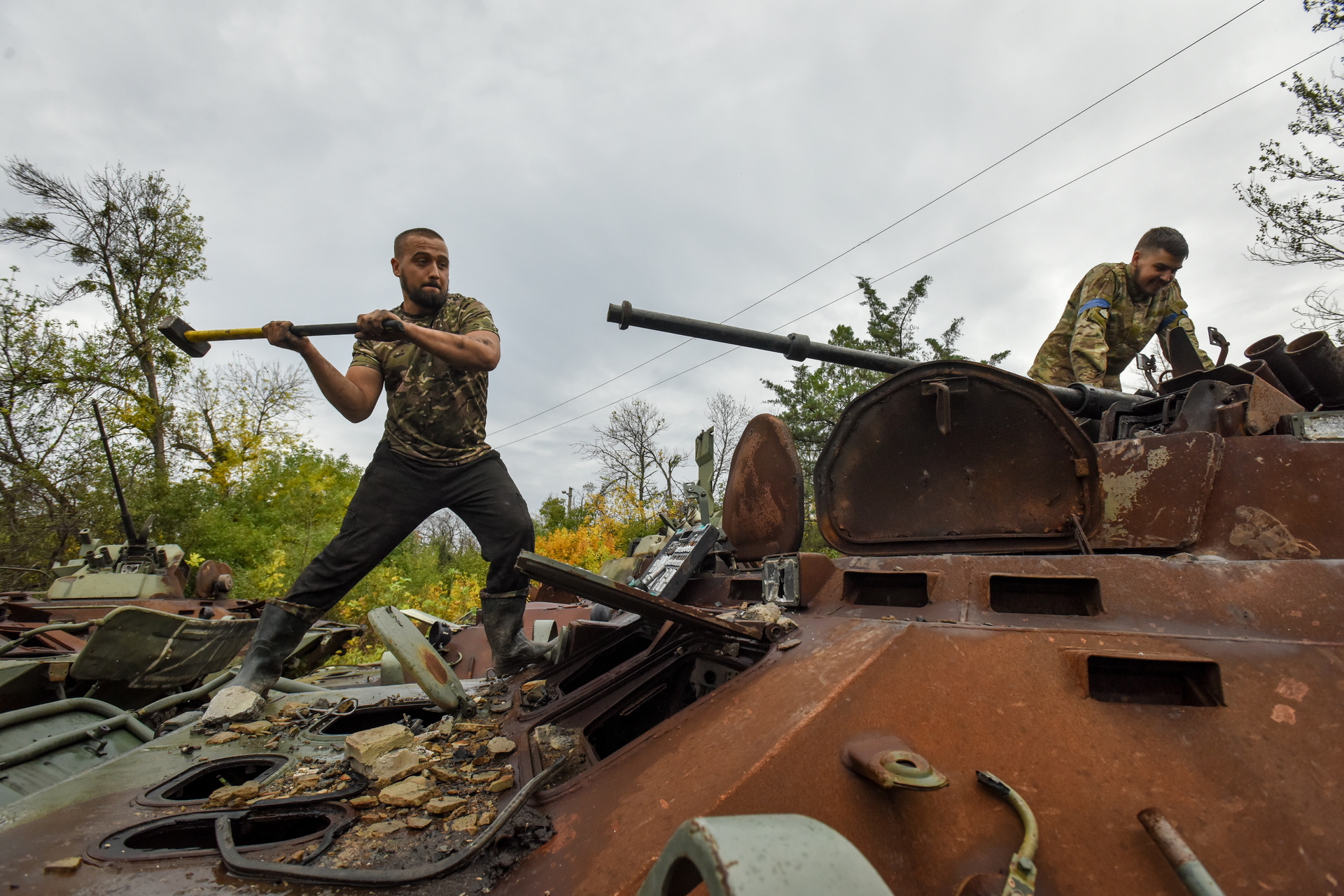 Armamento ruso capturado engrosa los inventarios del Ejército ucraniano