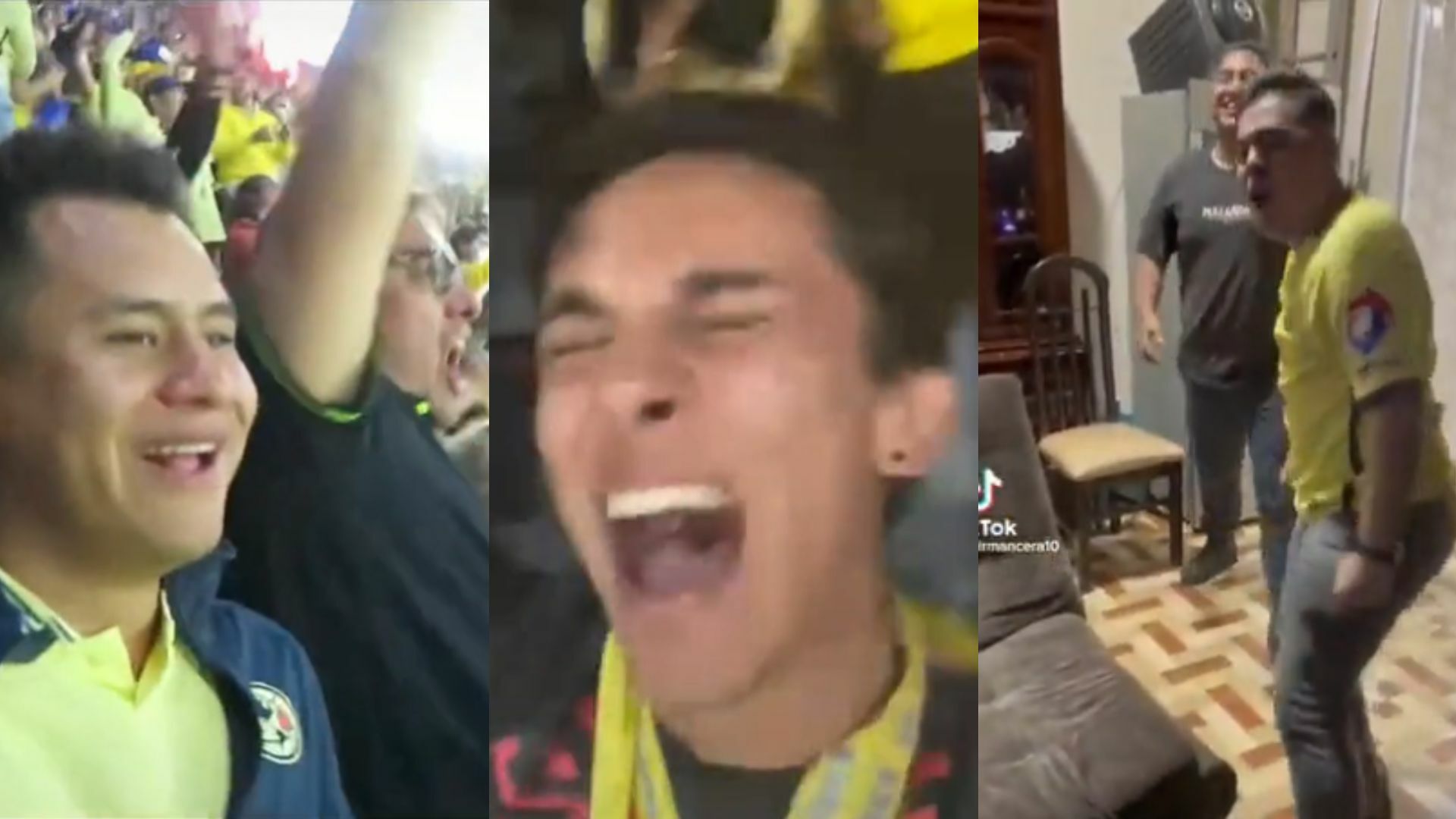 Gol anulado al América deja algunos videos virales de sus aficionados llorando