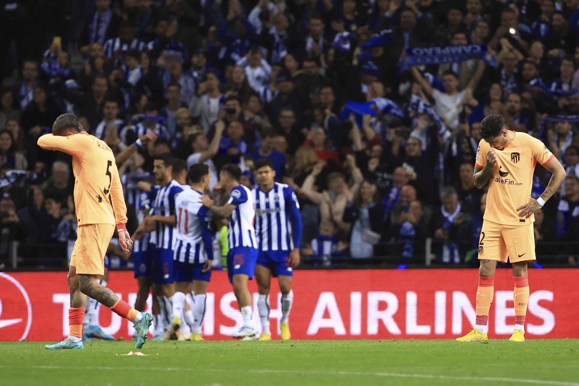 Atlético de Madrid confirma su fracaso en Champions tras caer contra Porto