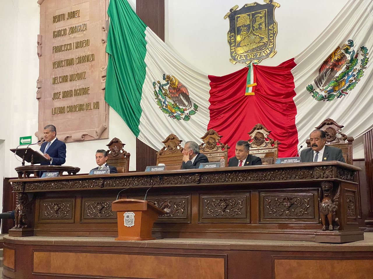 Coahuila, un referente para todo el país: secretario de Gobernación