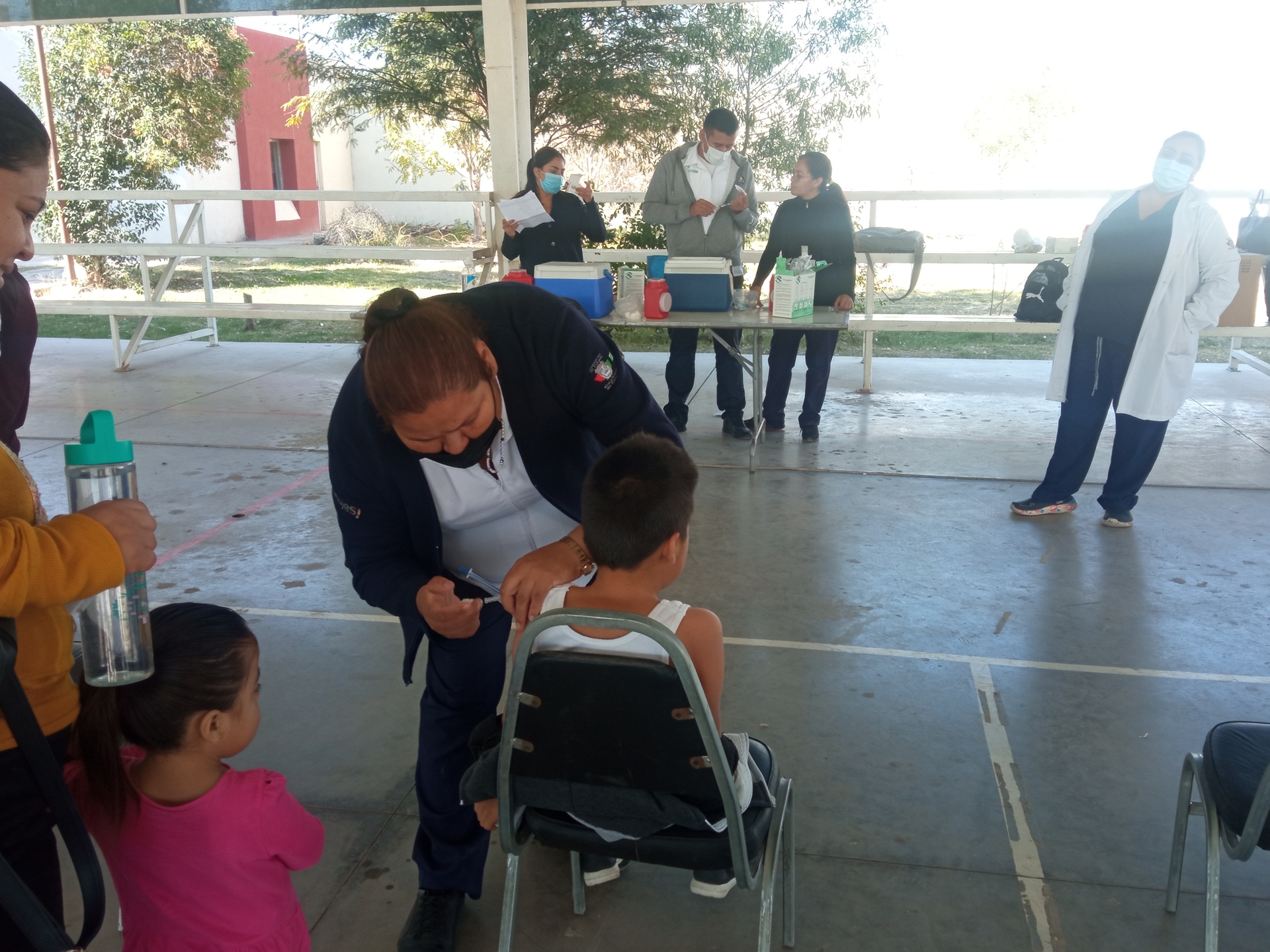 Hoy lunes realizan campaña extraordinaria de vacunación antiCOVID para niños de 5 a 11 años en Madero