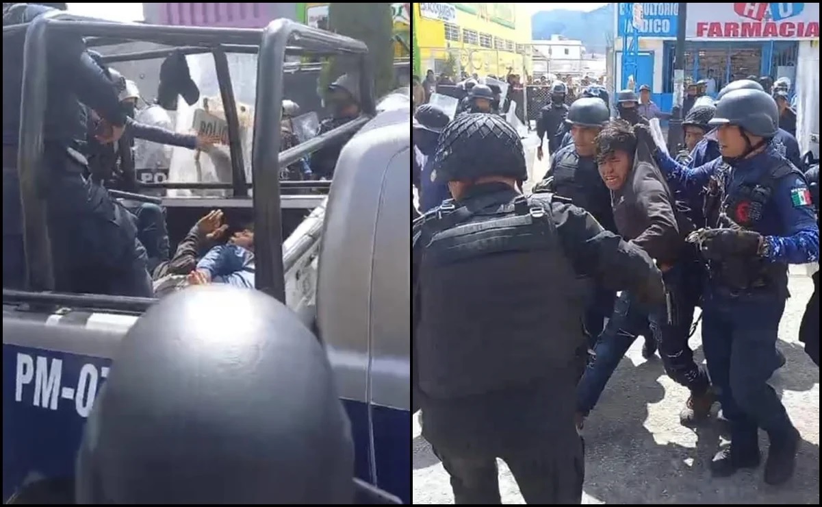 Arrestan a 10 tzotziles durante manifestación en Chiapas