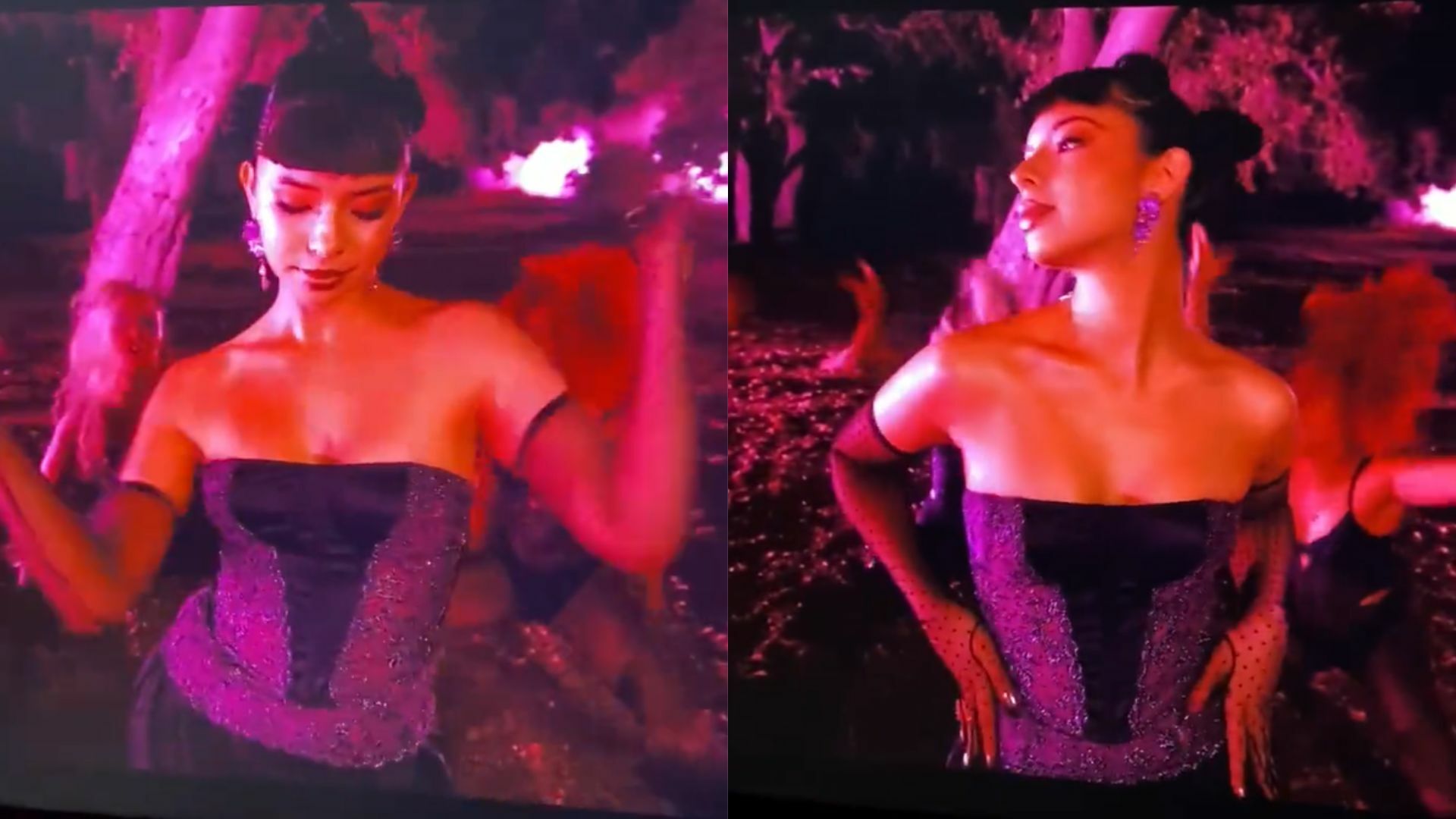 Ángela Aguilar impacta modelando en el desfile de Savage X Fenty de Rihanna