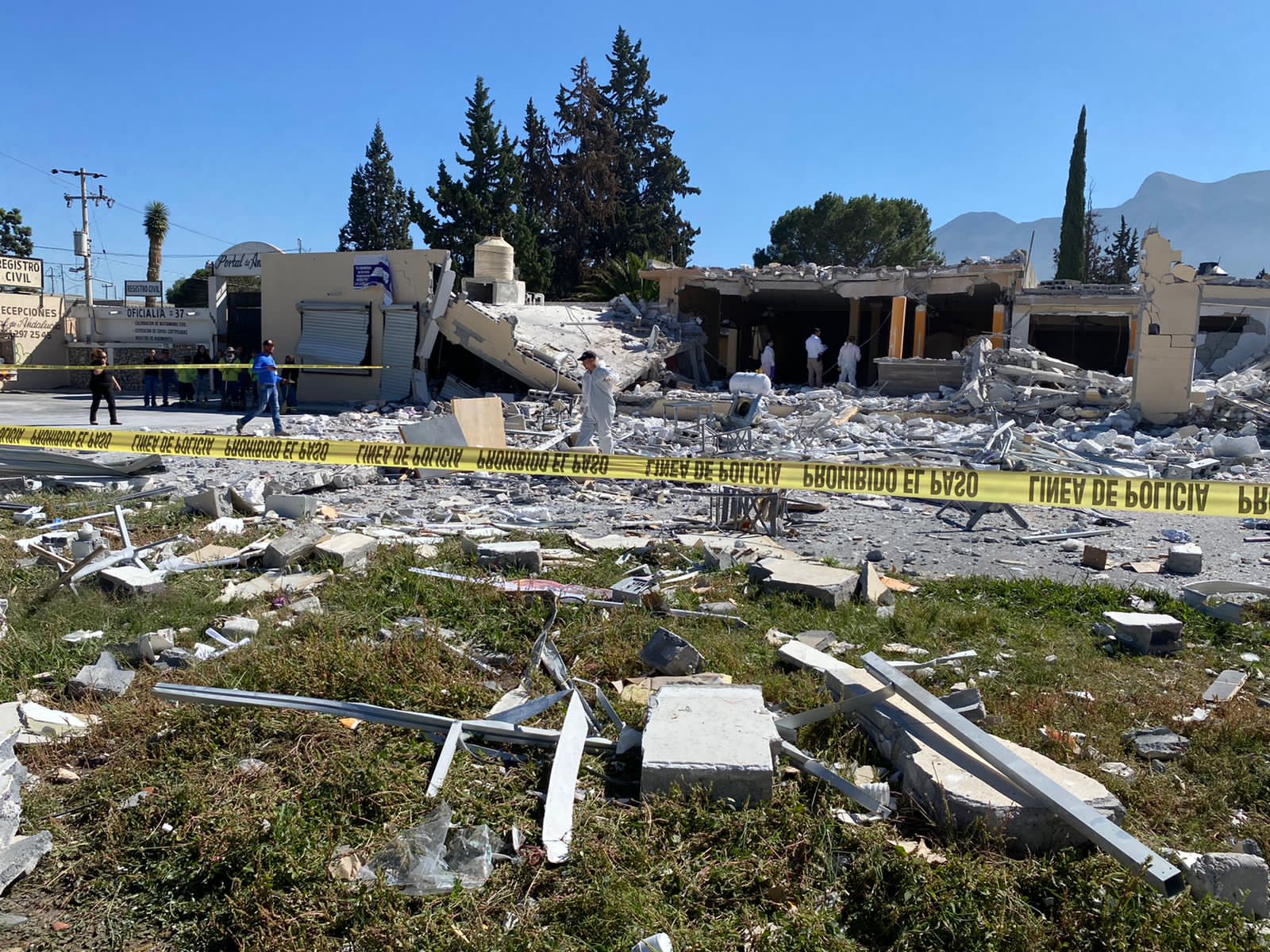 Siete domicilios afectados tras explosión en Saltillo