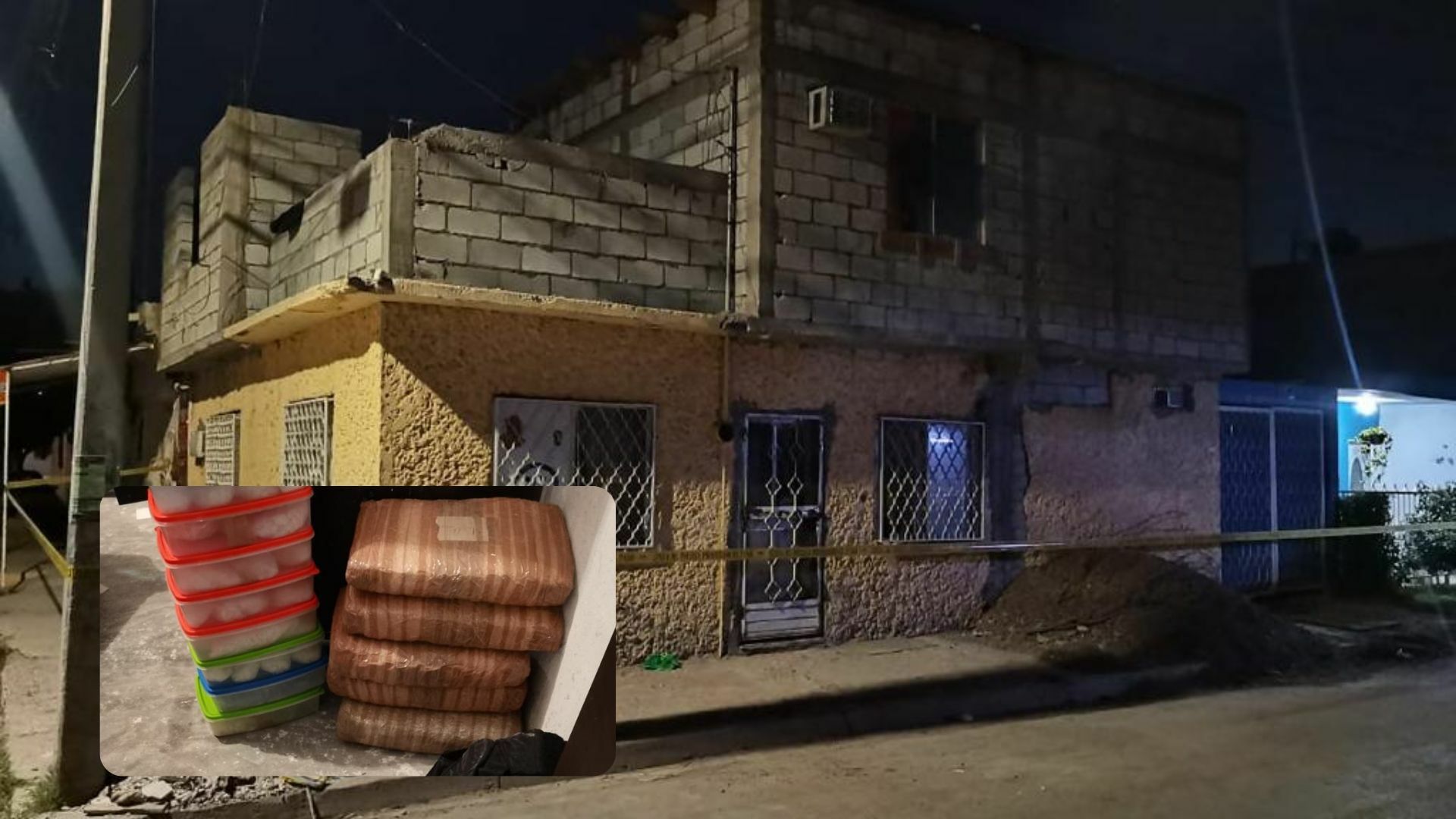 Aseguran armas y 30 kilos de drogas en vivienda de colonia División del Norte en Torreón