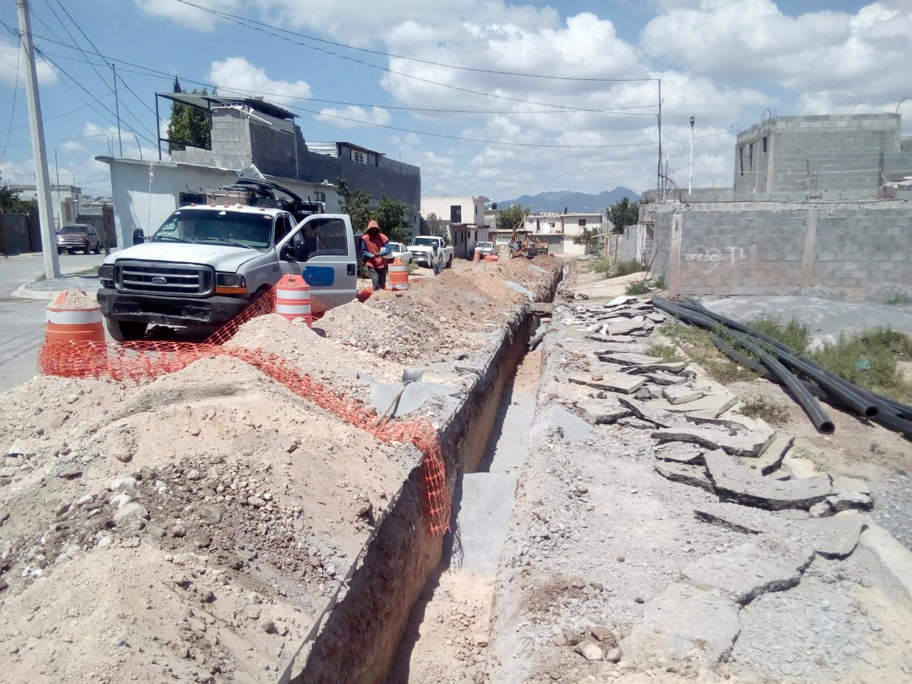 Realizan mejoras en sistema de drenaje dentro del Primer Maratón de Obras Saltillo Nos Une