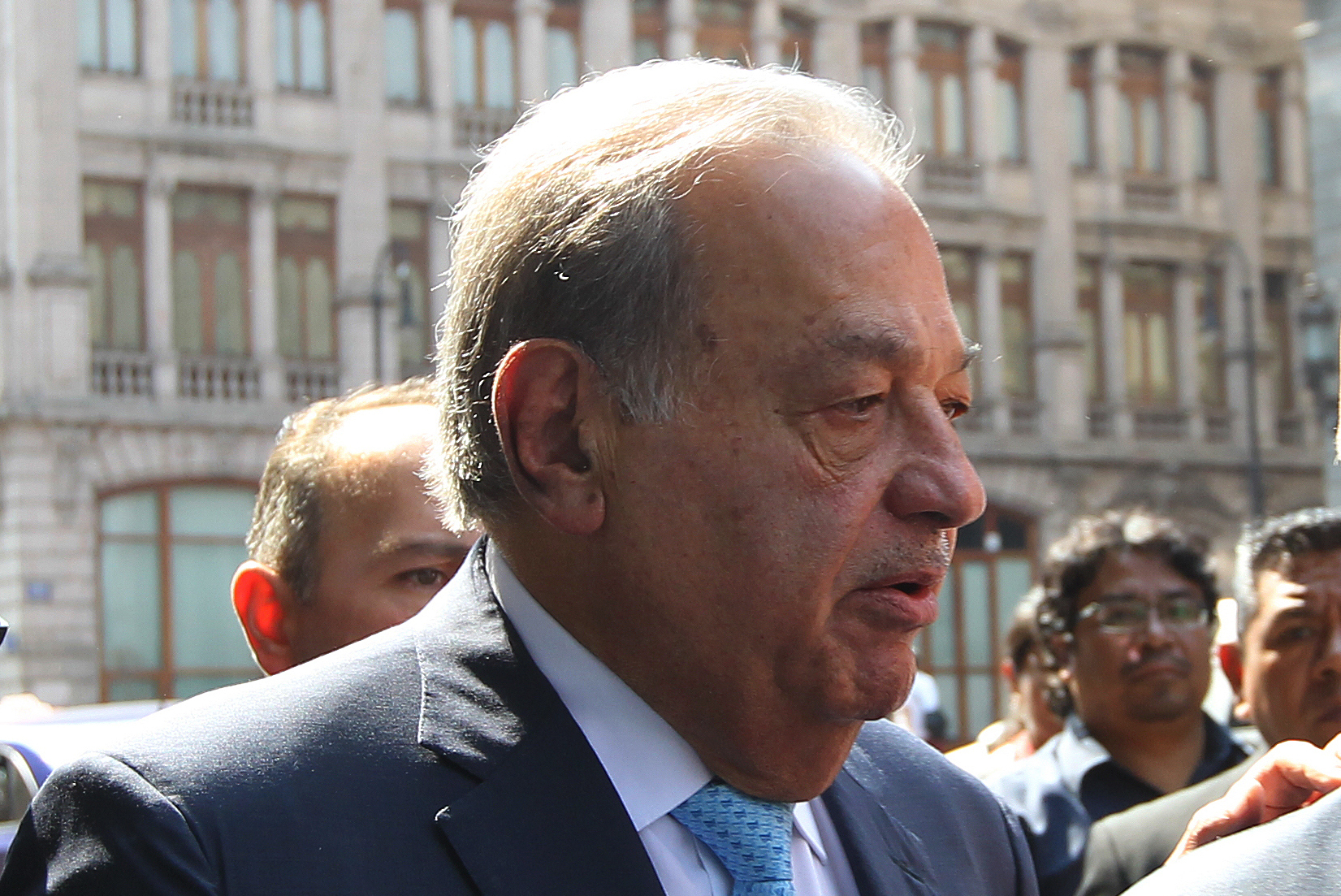 ¿Qué dijo Carlos Slim tras su reunión con AMLO en Palacio Nacional?