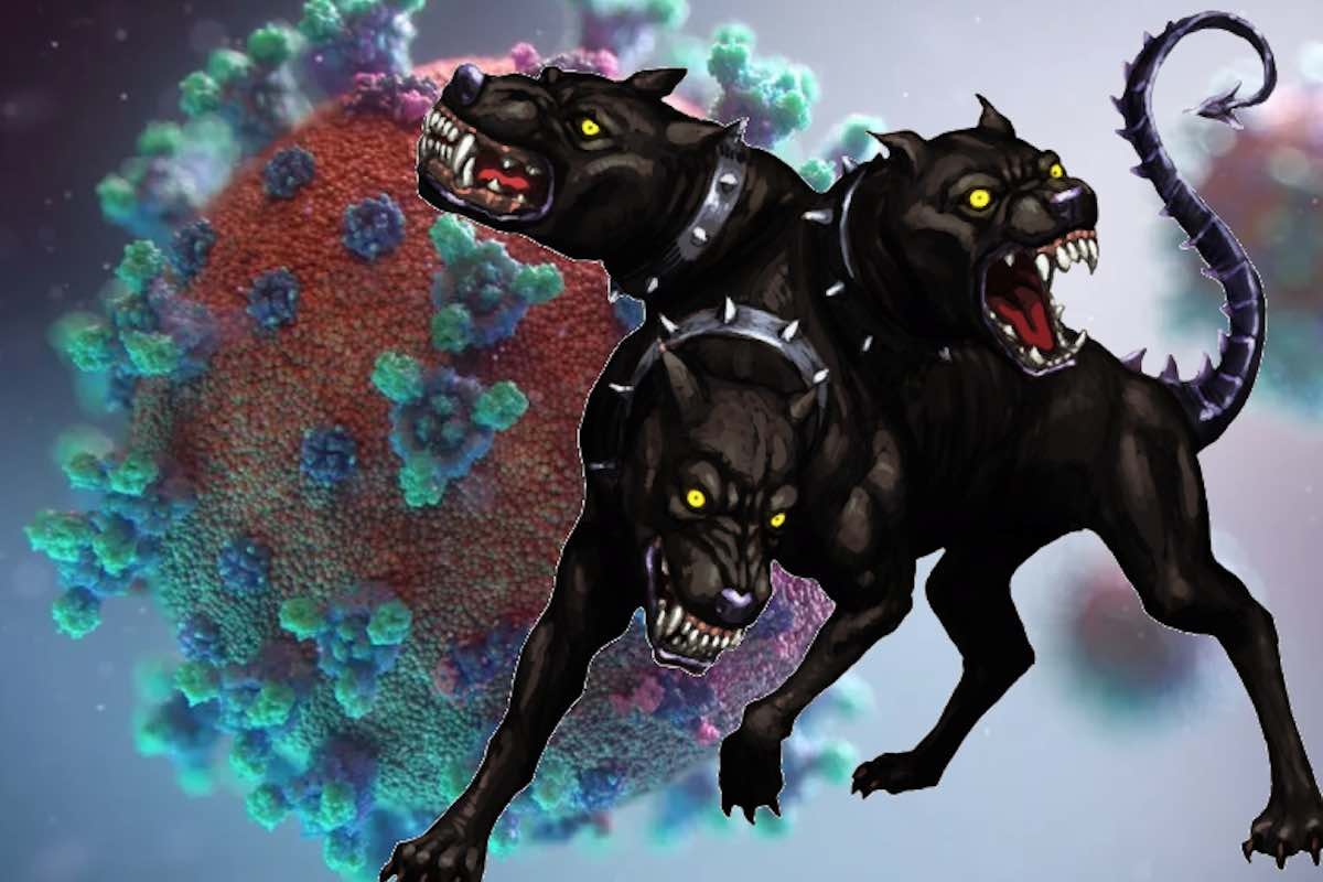 ¿Por qué la nueva subvariante del COVID se llama 'perro del infierno'?