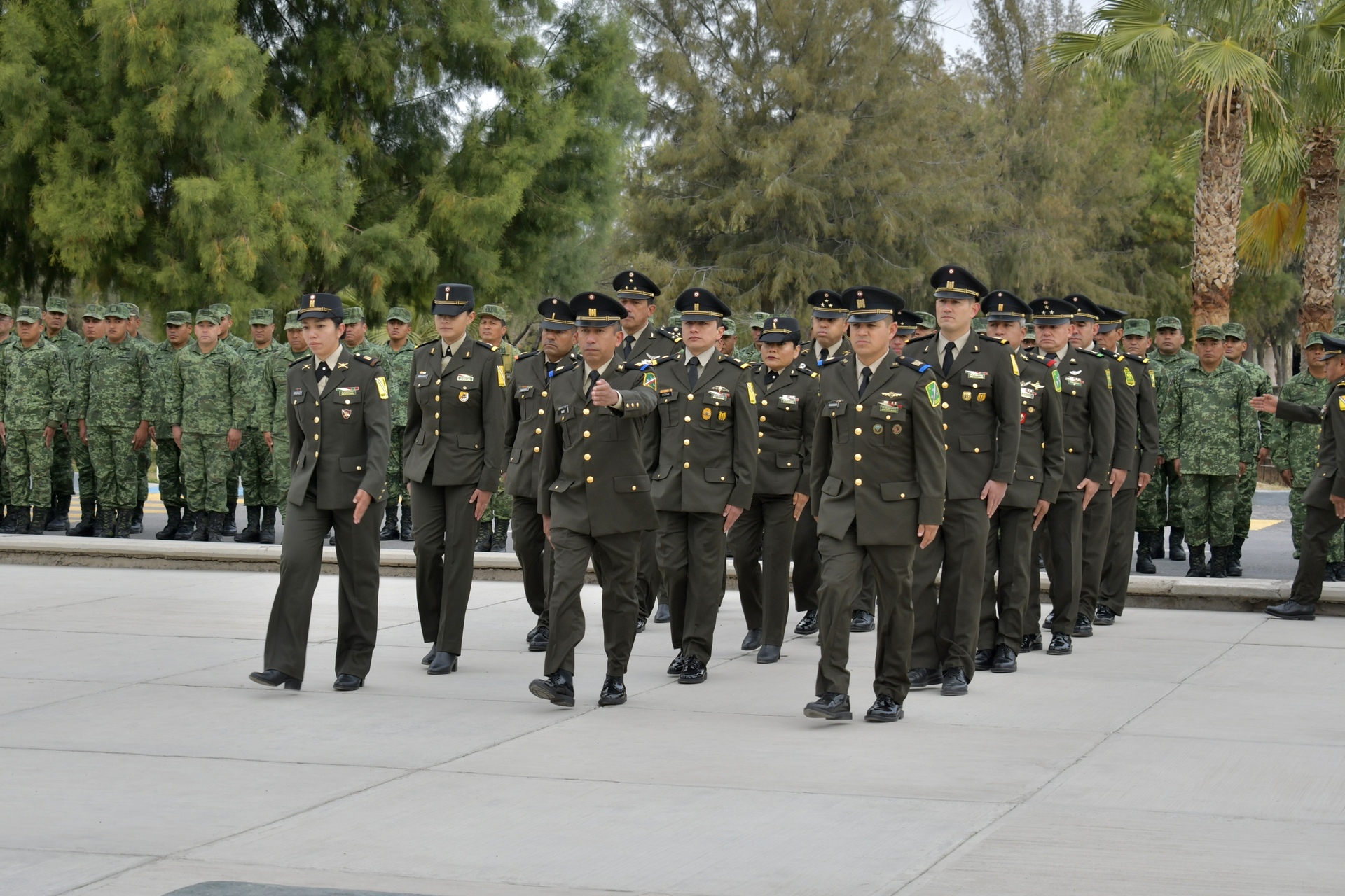 Realizan Ceremonia de Imposición de Condecoraciones y Ascensos al Grado Inmediato Superior en el Cuartel General de la XI Región Militar