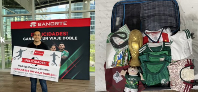 Mexicano cuenta cómo consiguió ganarse un viaje gratis al Mundial