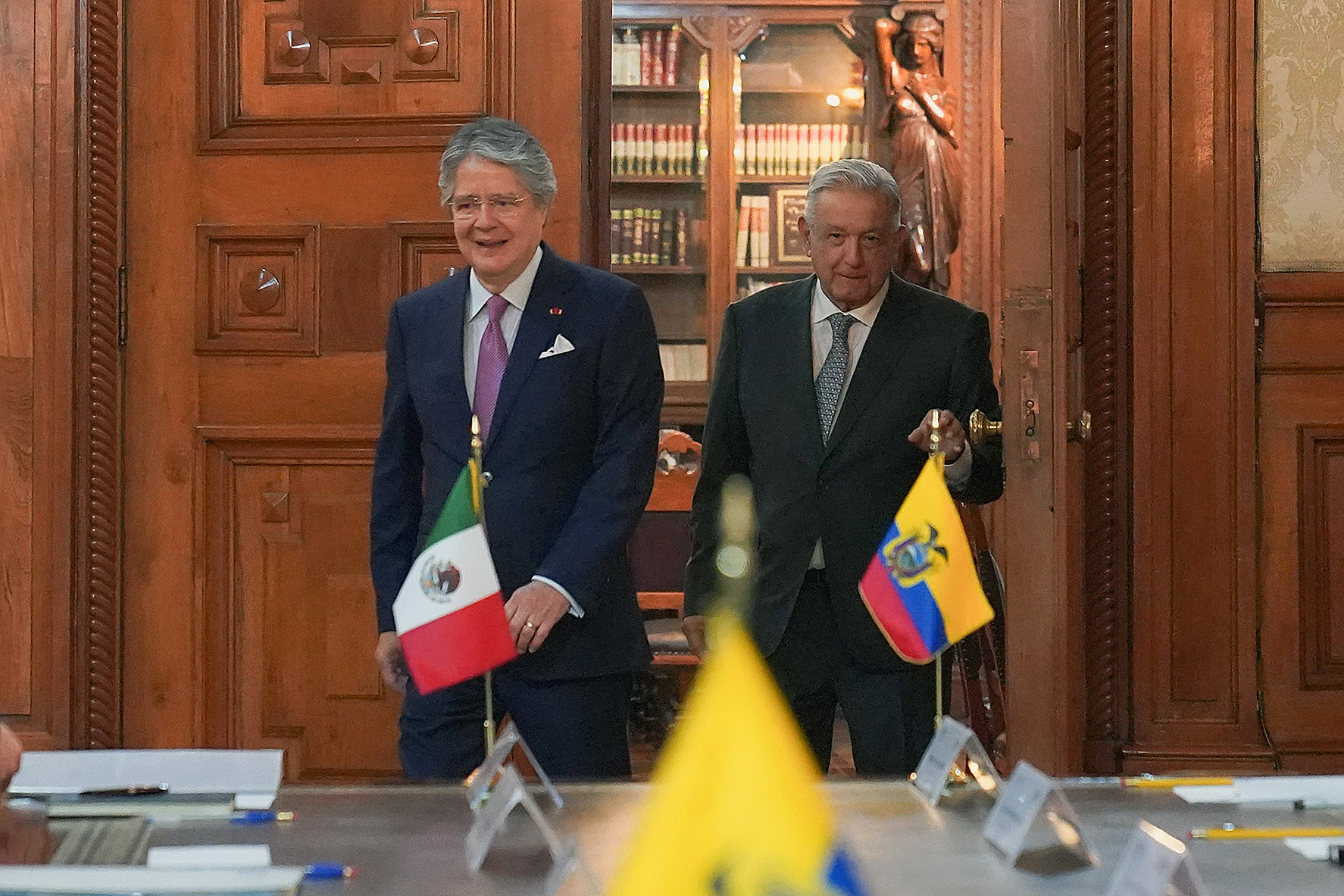 López Obrador anuncia acuerdo comercial con Ecuador tras diálogo con Lasso