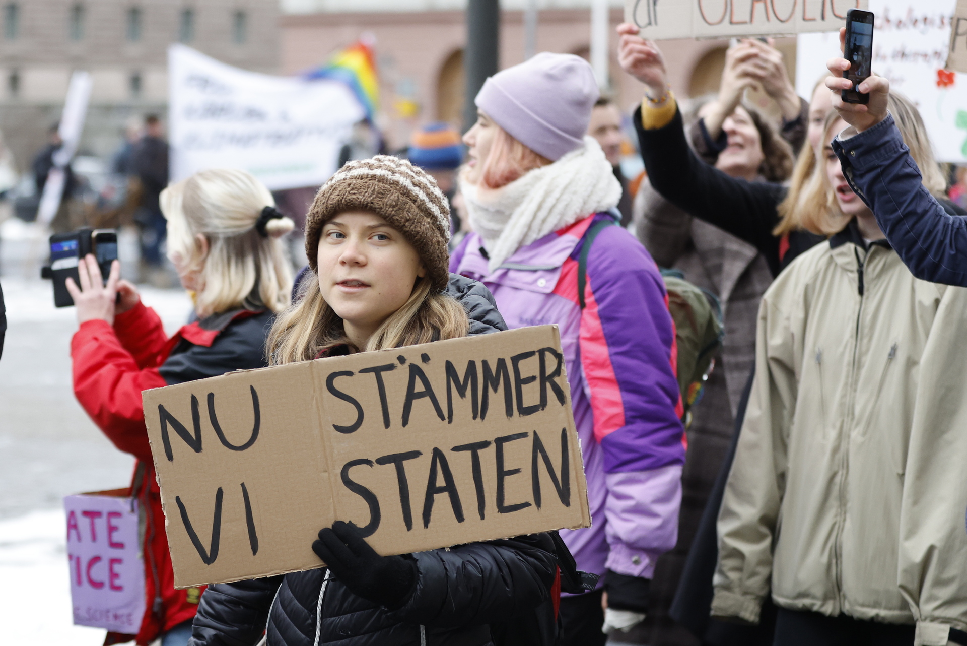 Greta Thunberg y jóvenes activistas demandan a Suecia por su política climática
