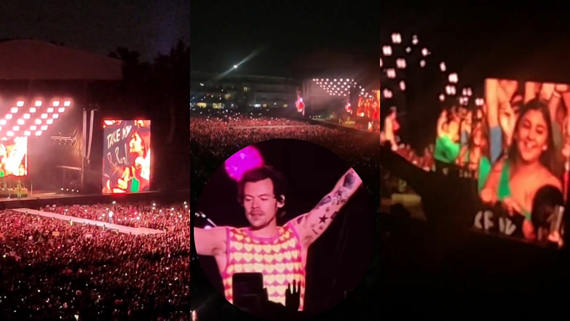 VIRAL: Harry Styles y fans cantan Las Mañanitas a seguidora durante su concierto en la CDMX
