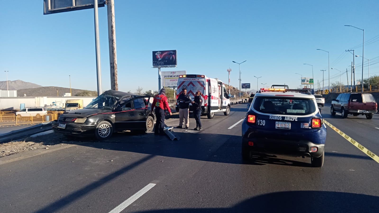 Hombre pierde la vida tras conducir a exceso de velocidad en Ramos Arizpe