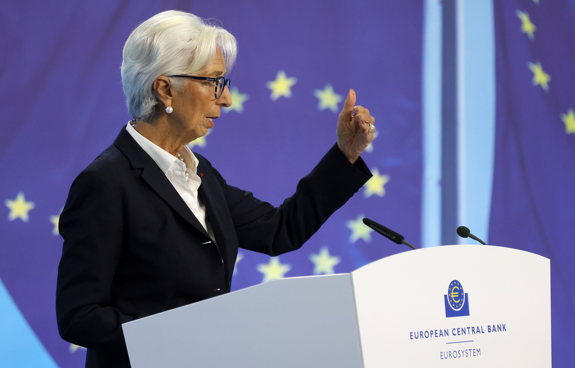 Inflación no ha tocado techo y los riesgos son al alza: Christine Lagarde