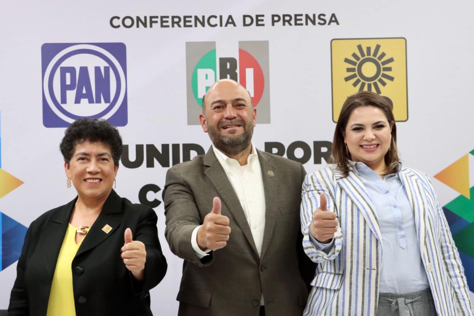 PRI, PAN y PRD van en unidad por gubernatura de Coahuila en 2023